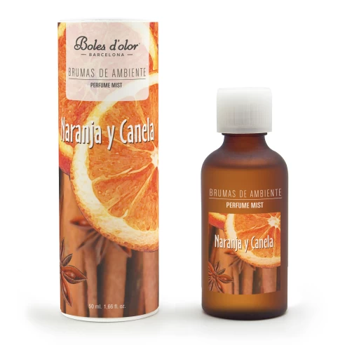 Naranja y Canela - Bruma de Ambiente 50 ml. Naranja y Canela - Bruma de Ambiente 50 ml.