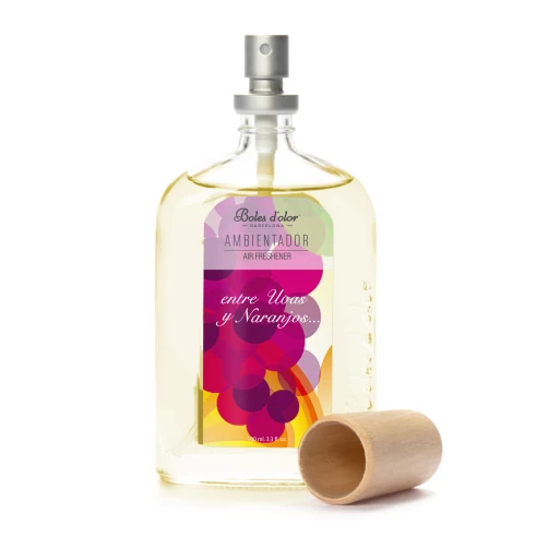 Entre Uvas y Naranjos - Ambientador en Spray 100 ml. Entre Uvas y Naranjos - Ambientador en Spray 100 ml.