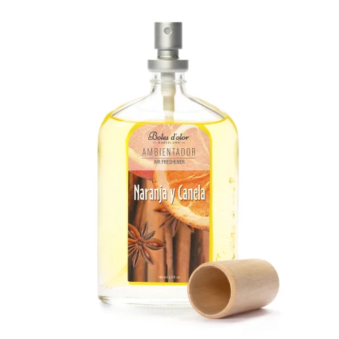 Naranja y Canela - Ambientador en Spray 100 ml. Naranja y Canela - Ambientador en Spray 100 ml.
