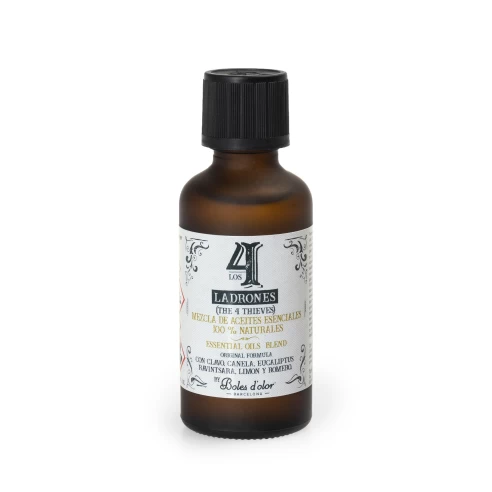 Los 4 Ladrones - Aceite Esencial 50 ml. Los 4 Ladrones - Aceite Esencial 50 ml.