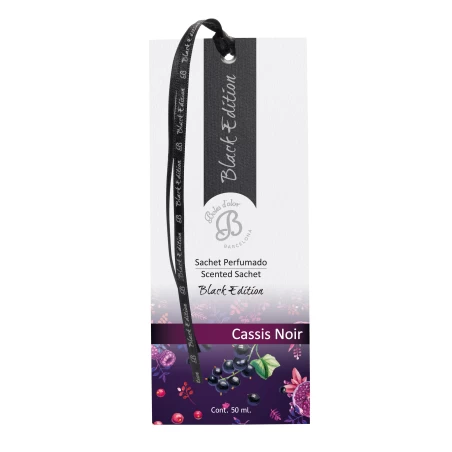Cassis Noir - Sachet Perfumado Black Edition