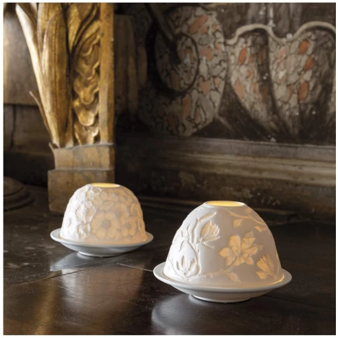 Eclat Floral - Porta Velas