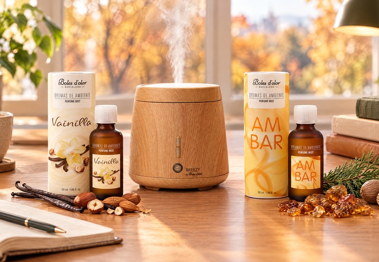 Aromas del mes de octubre Boles d’olor: Vainilla y Ámbar con 25% de descuento