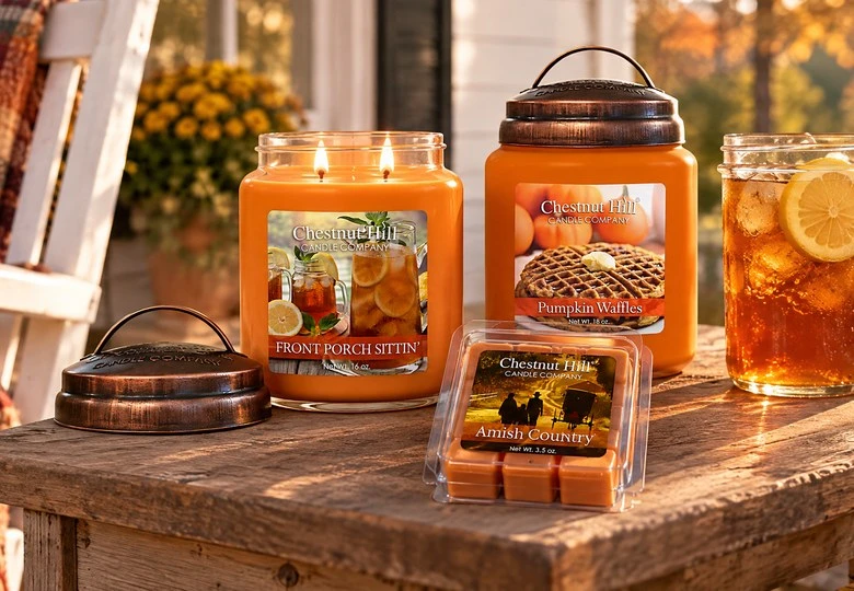 Chestnut Hill Candle Co.: velas de soja de una familia de Virginia Occidental