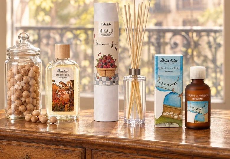 Historia de Boles d'olor: de unas bolas de madera perfumadas en 1977 a más de 60 aromas
