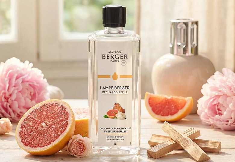 Douceur de Pamplemousse: Litro del mes Lampe Berger Marzo 2026