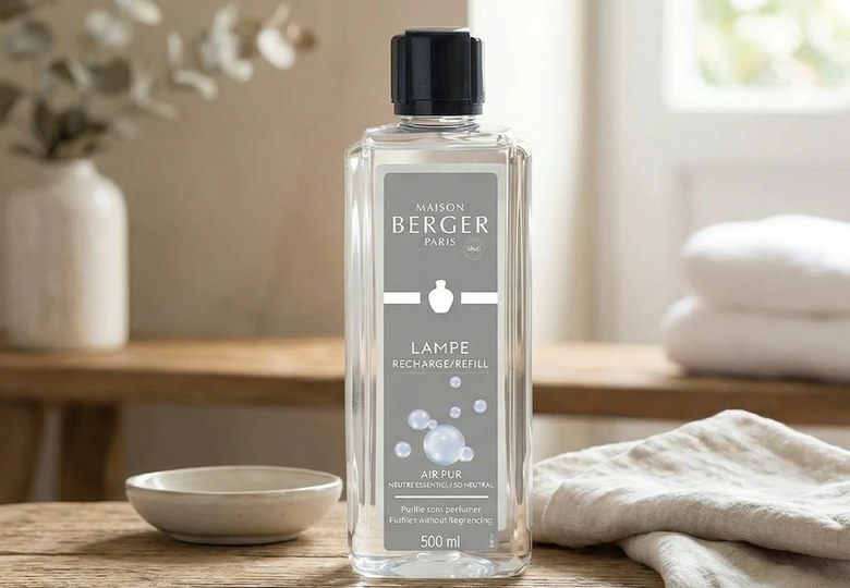 Air Pur / Neutre Essentiel: para qué sirve el líquido neutro de Lampe Berger y cuándo usarlo